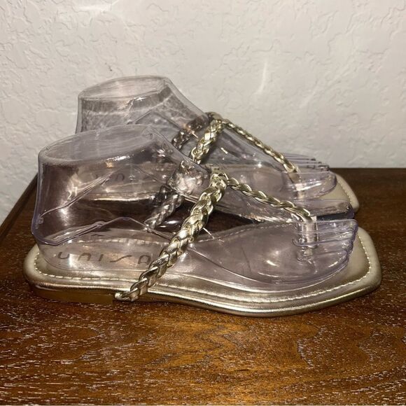 Unisa Braided T-Strap Thong Sandal Shoes - Picture 3 of 8